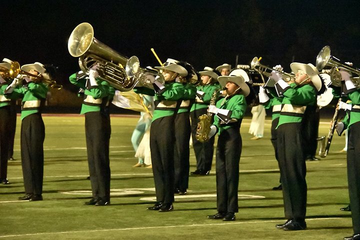 The ZCHS Marching Eagles perform its title-winning show, “Into the Light.” (Submitted photo)