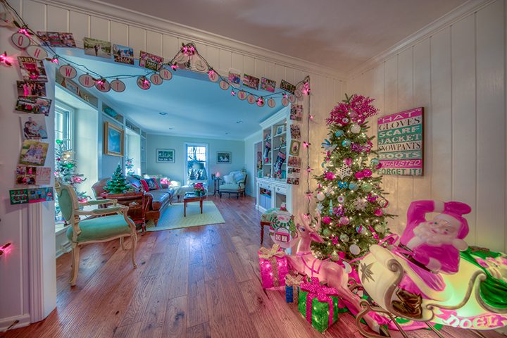 Nicole Adams looks forward to transforming the inside of her home into a winter wonderland each holiday season. (Submitted photo)