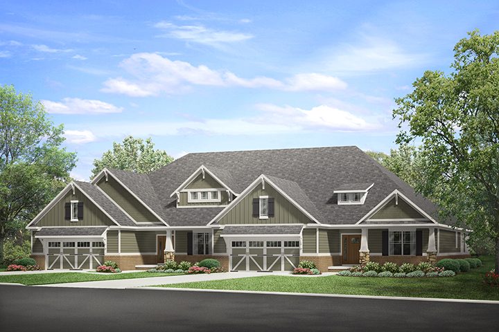 Hoosier Village is building 75 duplexes as part of a $45 million expansion called The Oaks. (Submitted photo)