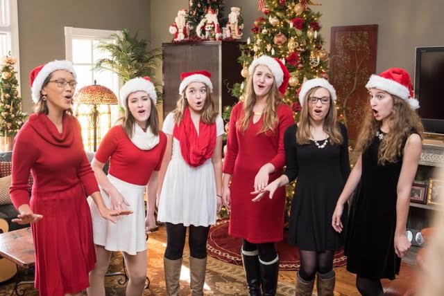 Members of last year’s Zionsville Show Choir perform during the Holiday Home Tour. (Submitted photo)