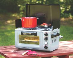 The Coleman Portable Stove Oven Combo could make a good gift for a tailgater. (Submitted photo)
