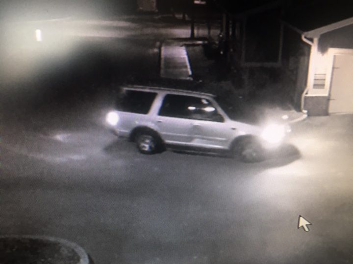 Carmel police are searching for this vehicle, which they believe has been used in appliance thefts at Sunrise on the Monon. (Submitted photo) 