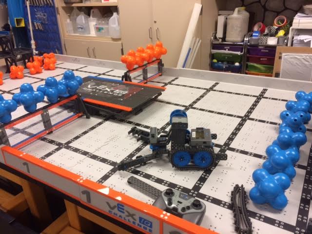 Students will be building Vex robots over the next several weeks in Brad Lowell’s fifth grade classroom. (Submitted photo)