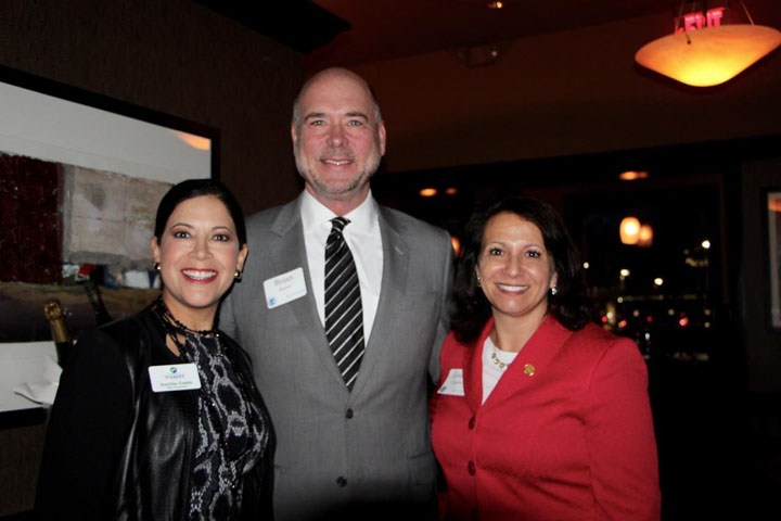 Fishers City Council Cecilia Coble with HCRP guest speaker Brian Bosma (Indianapolis) and HCRP Chairwoman Laura Campbell (Carmel) (Photos by Amy Pauszek)