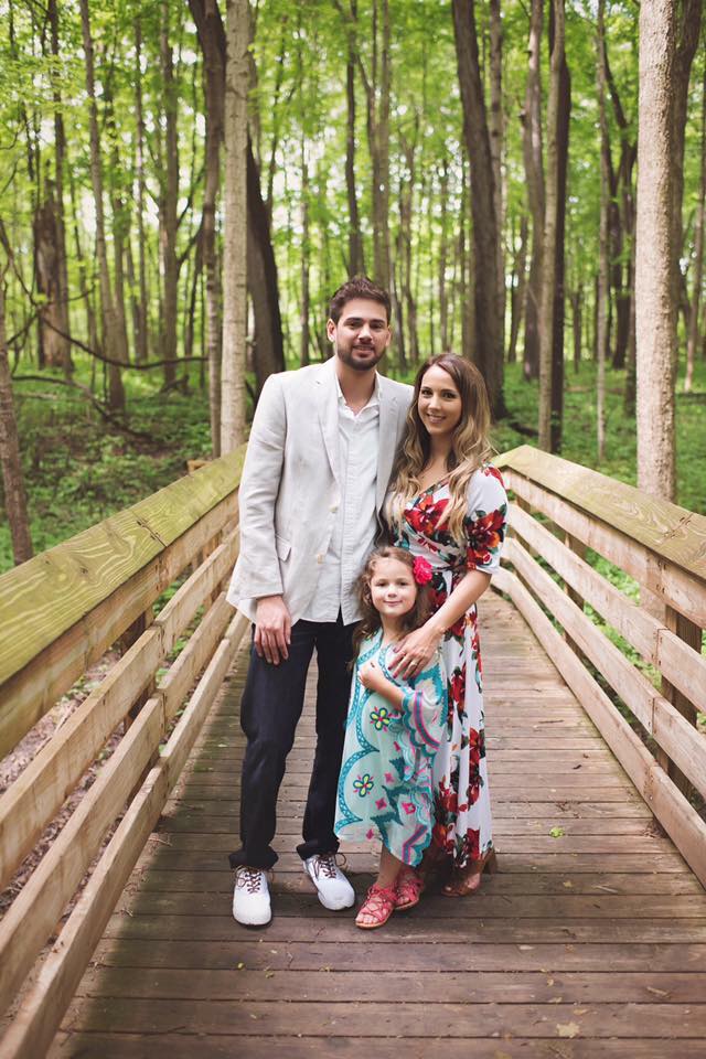 Grant Tribbett proposed to both his girlfriend Cassandra Reschar and her daughter, 5-year-old Adrianna. (Submitted photo)