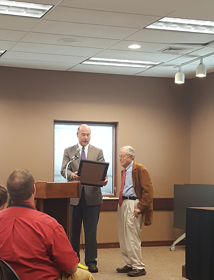 Dillon receives Sagamore of the Wabash