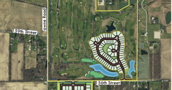The Westchester planned unit development encompasses approximately 309 acres and is capped at 340 houses. It was approved by council, 5-2, at the Jan. 8 meeting. (Submitted image)