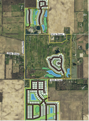 The Westchester planned unit development encompasses approximately 309 acres and is capped at 340 houses. It was approved by council, 5-2, at the Jan. 8 meeting. (Submitted image)