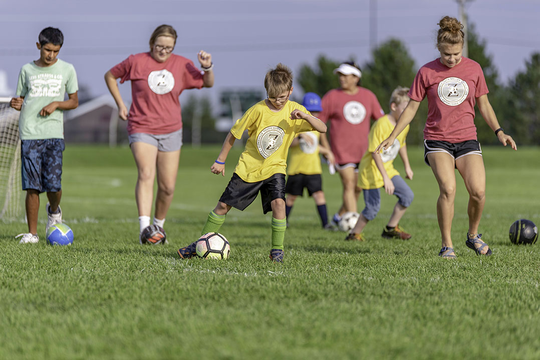 All together now: Soccer program’s goal to be inclusive