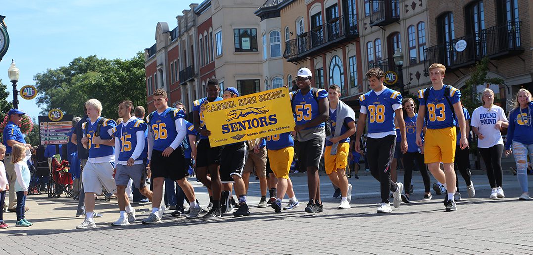 Carmel High School festivities launch with parade • Current