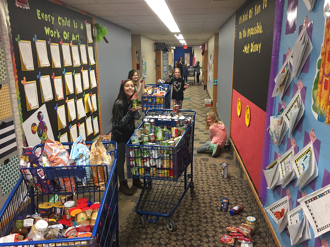 Hamilton County Harvest Food Bank relies on generosity of Carmel Elementary students at holidays