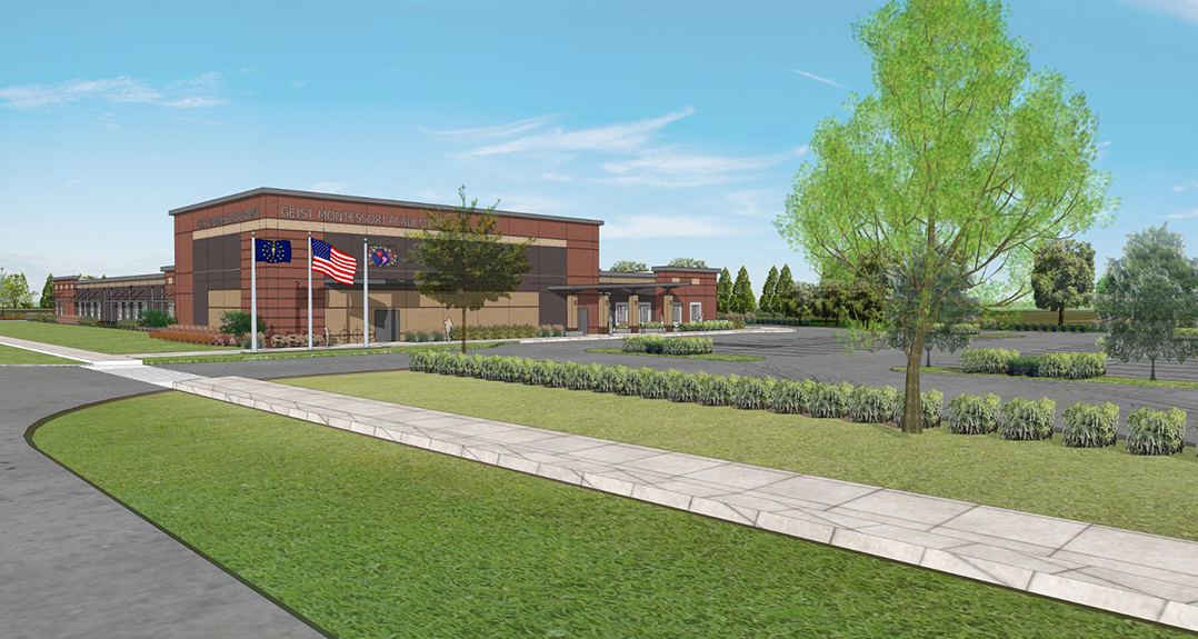 Geist Montessori Academy breaks ground in McCordsville, will unite