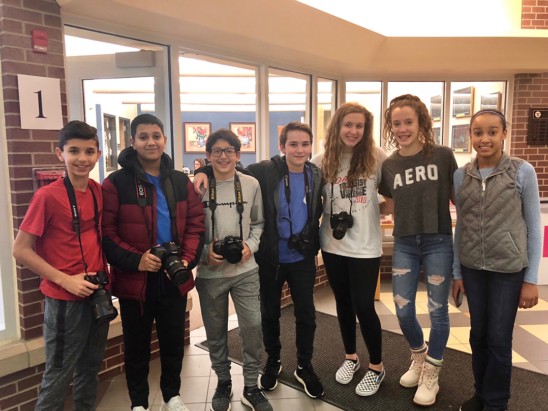 Creekside students recruited as photographers for district’s website