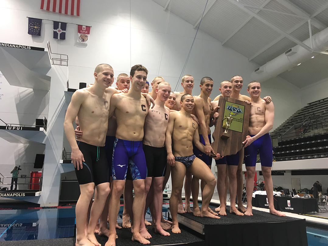 Coach: Bond in, out of water helps lead Carmel boys swim team to 5th ...