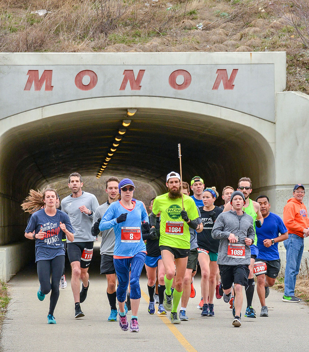 Longdistance runners Carmel Marathon draws participants from across