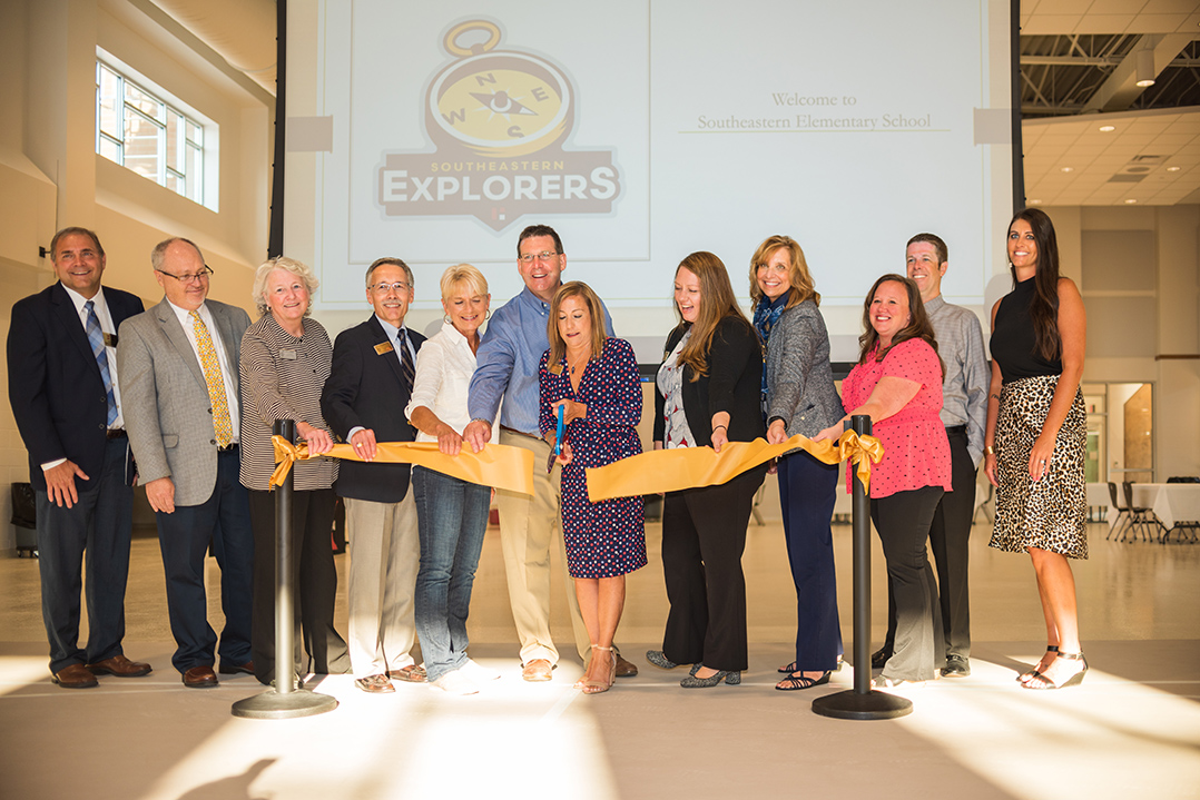 Snapshot: Southeastern Elementary conducts ribbon-cutting ceremony