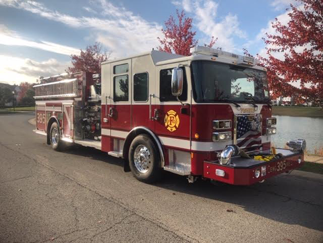 Fishers Fire Dept. Station 395 purchases new fire engine