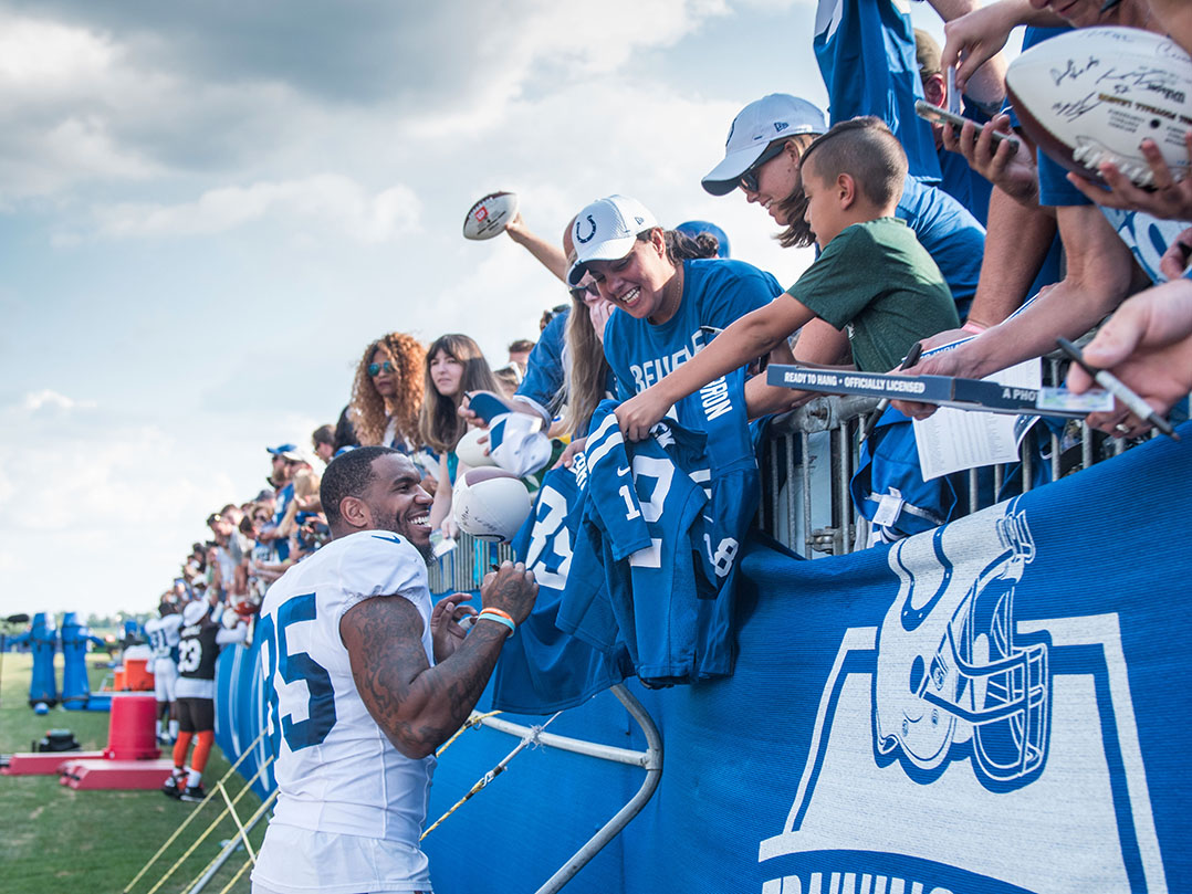 Change of plans: Colts to conduct training camp at Indianapolis facility instead of Grand Park
