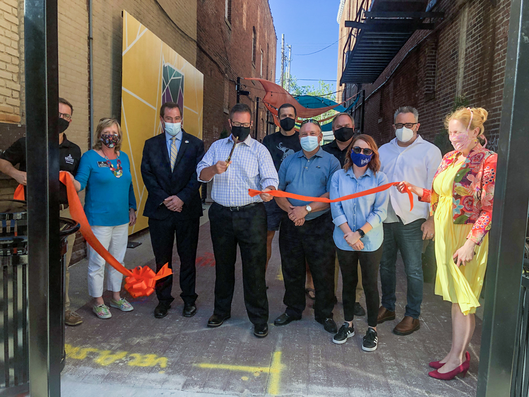 Noblesville cuts ribbon to newly activated North Alley