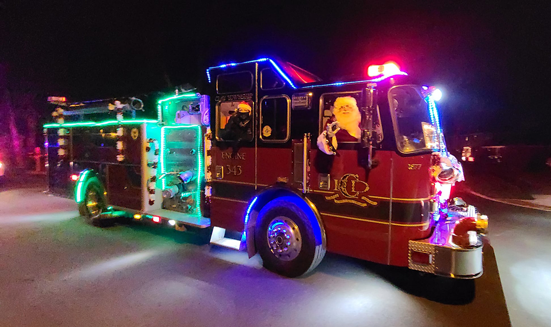 Santa Claus to tour Carmel neighborhoods in firetruck