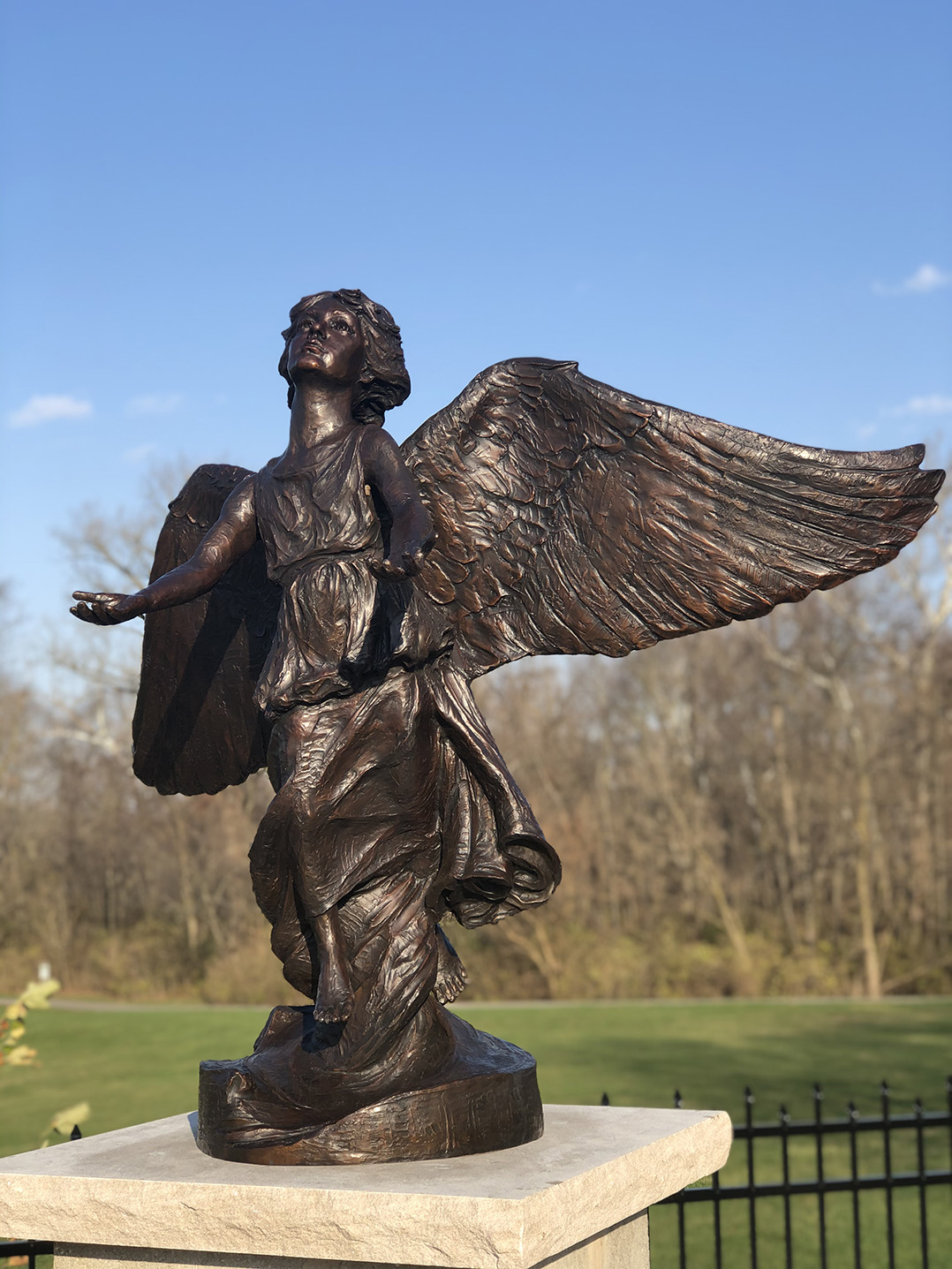 Fishers Parks Foundation reaches fundraising goal, dedicates Angel of