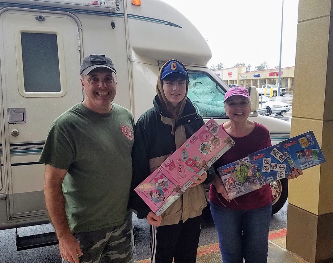 Carmel woman delivers toys to hurricane-stricken area