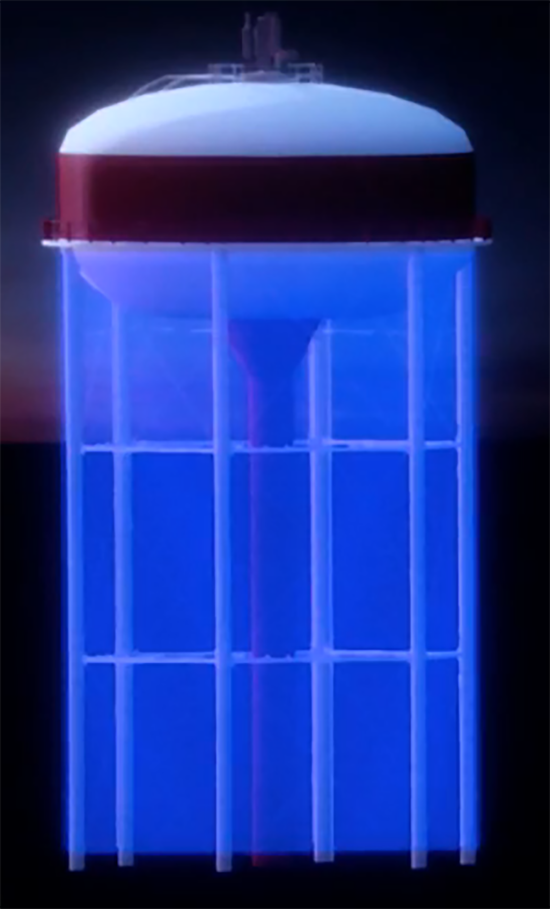 CIC COM 0112 Water tower light show