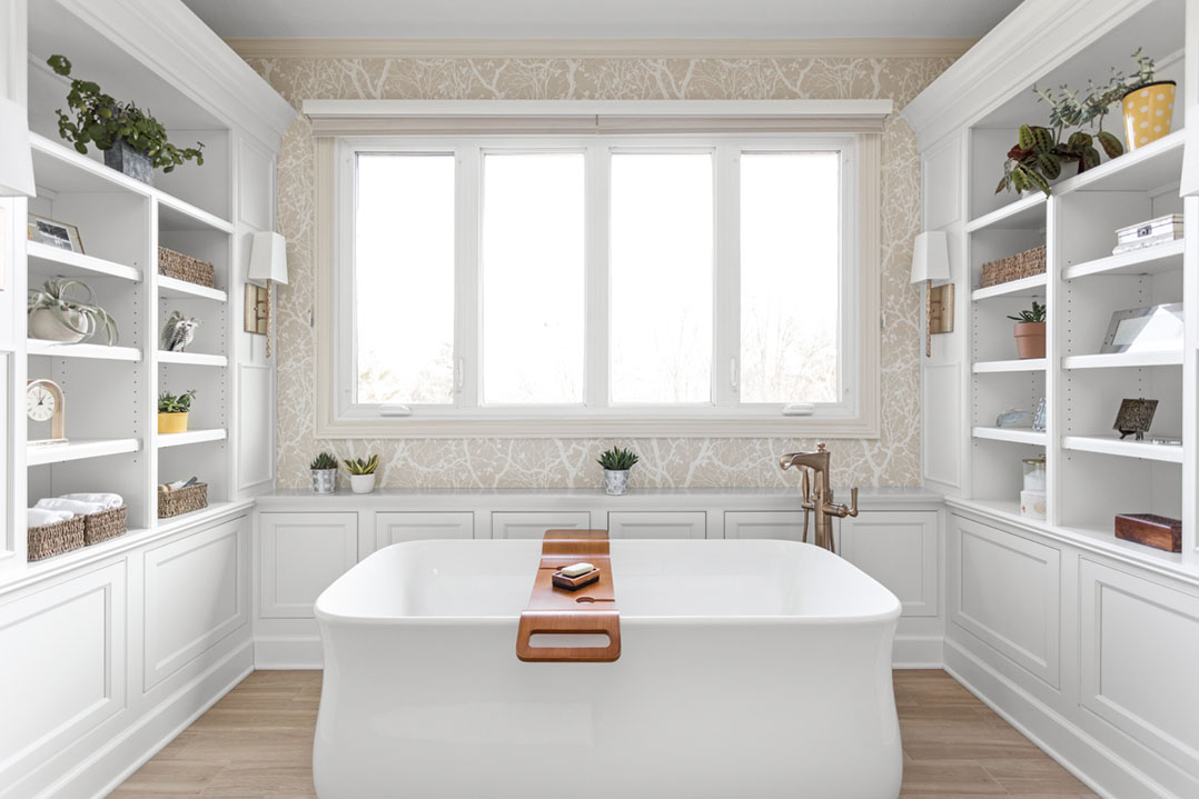 Blueprint for Improvement: Elegant bath update in Carmel