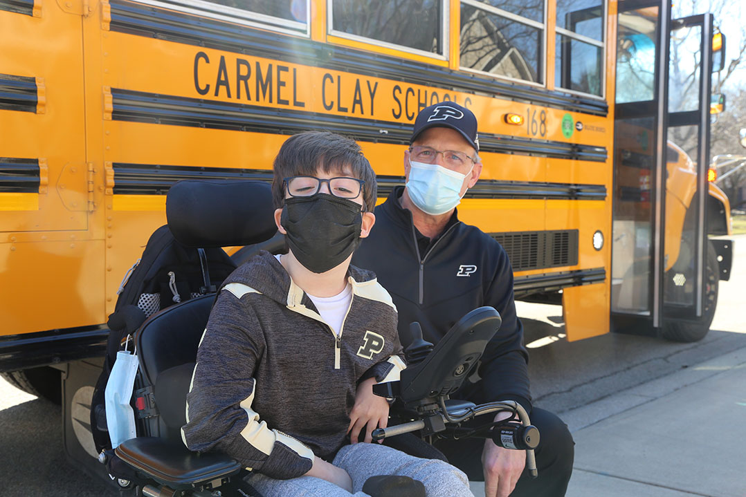 Going the extra mile: Carmel bus driver builds relationships with special needs passengers, families