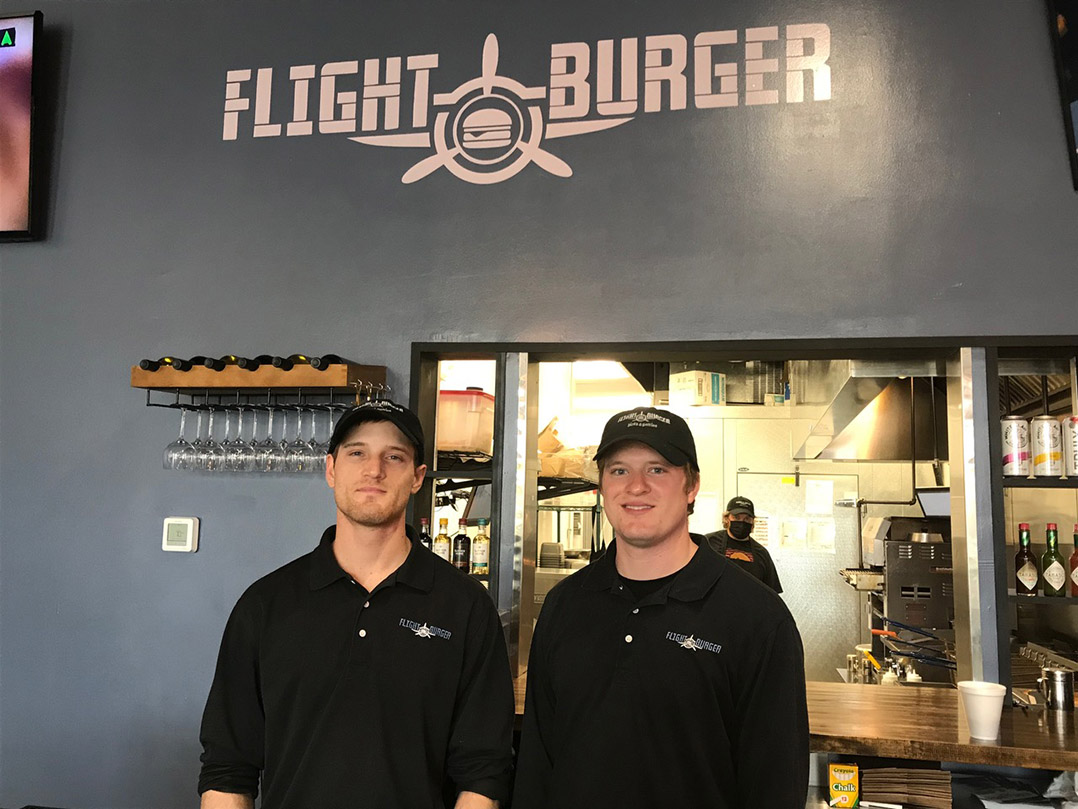 Twins rebrand Carmel restaurant as Flight Burger