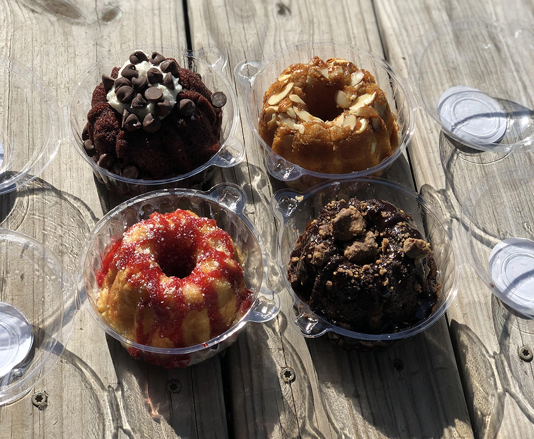 At the table with Anna: Booze-e Bundts food truck