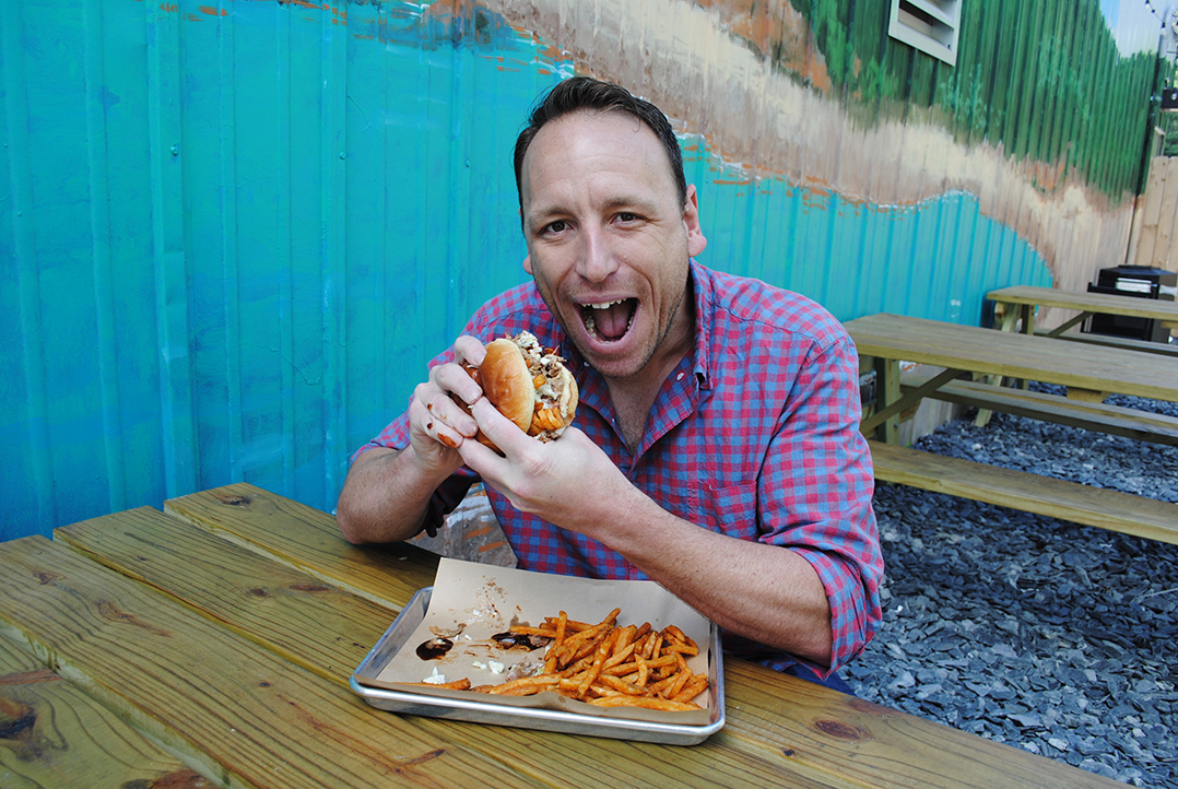 Stay hungry: Nathan’s Famous International Hot Dog Eating Contest champion Joey Chestnut moves to Westfield