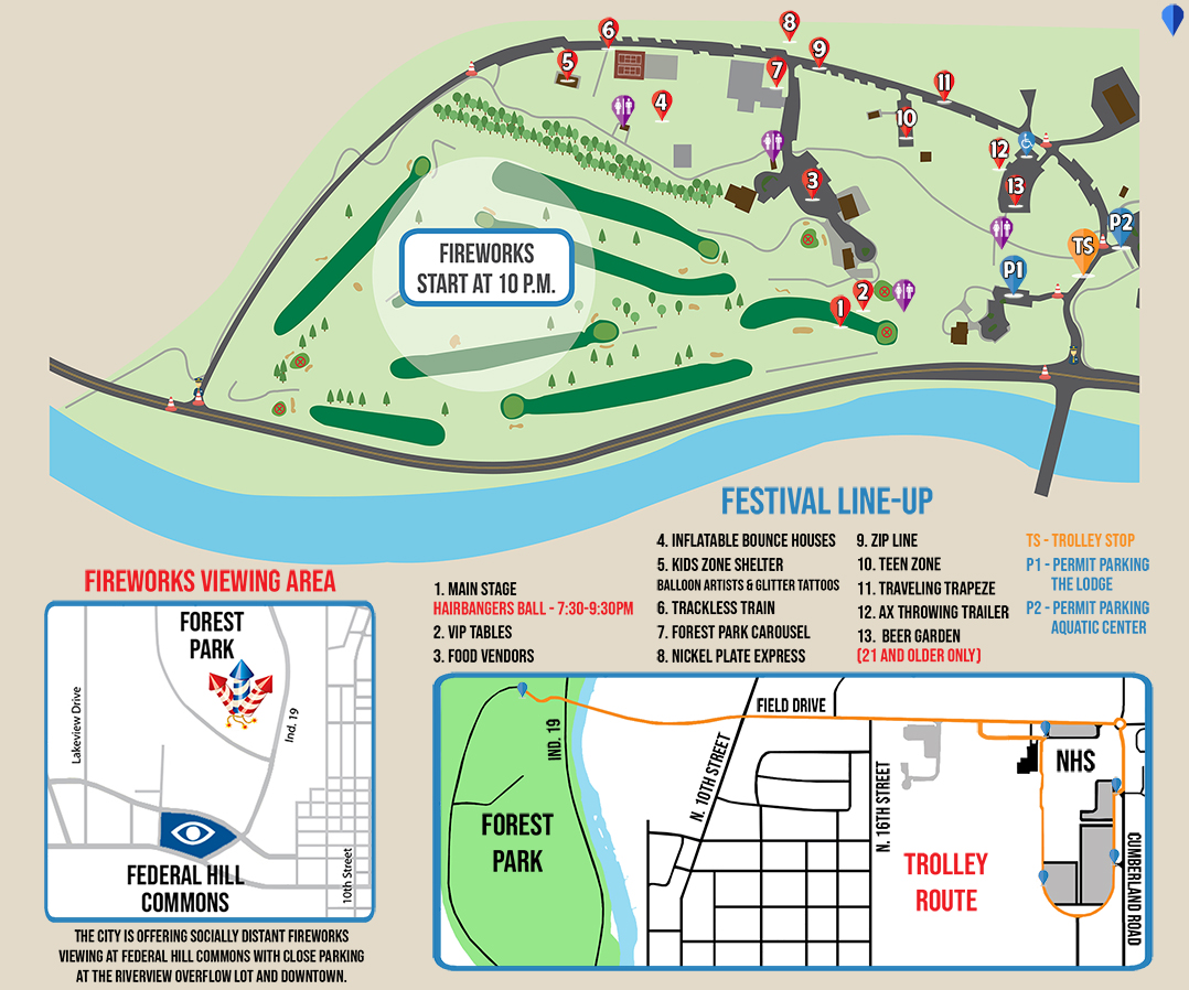 Festival Map 2021