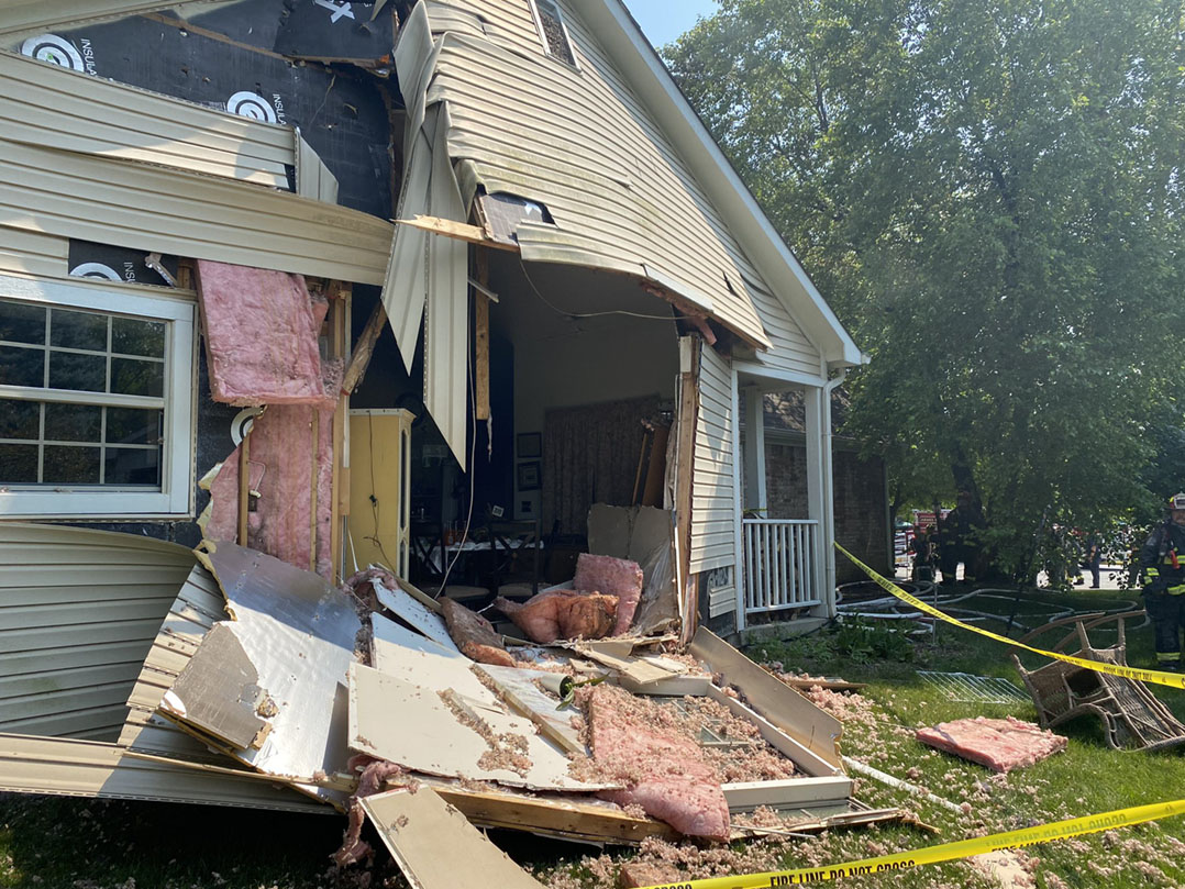 Carmel woman has ‘no complaints’ after fire, explosion rips through home