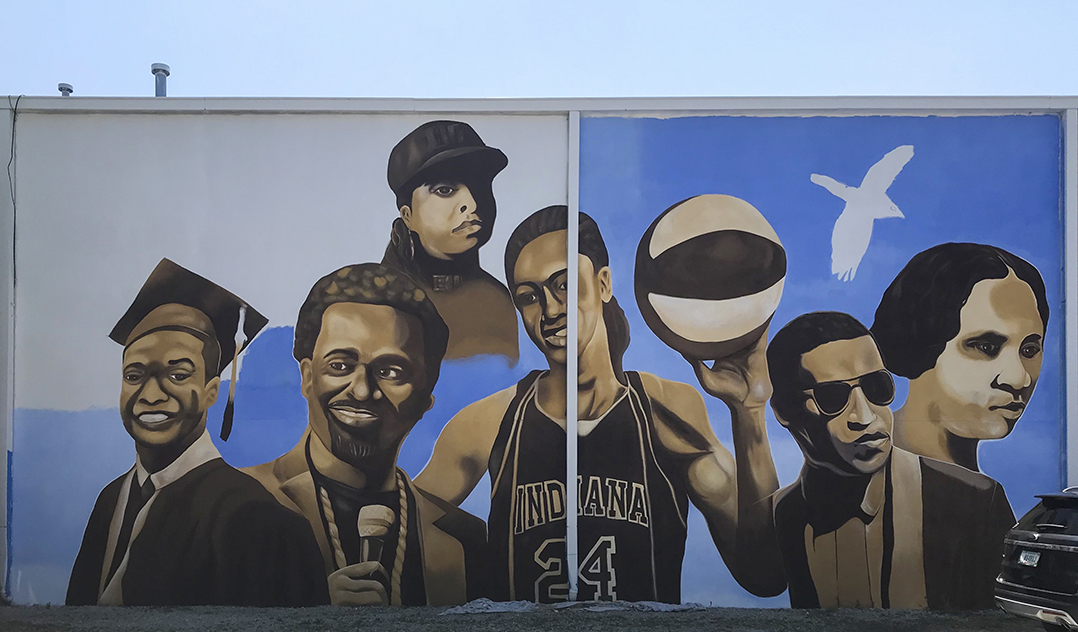 Carmel mural displays Black heroes and heroines