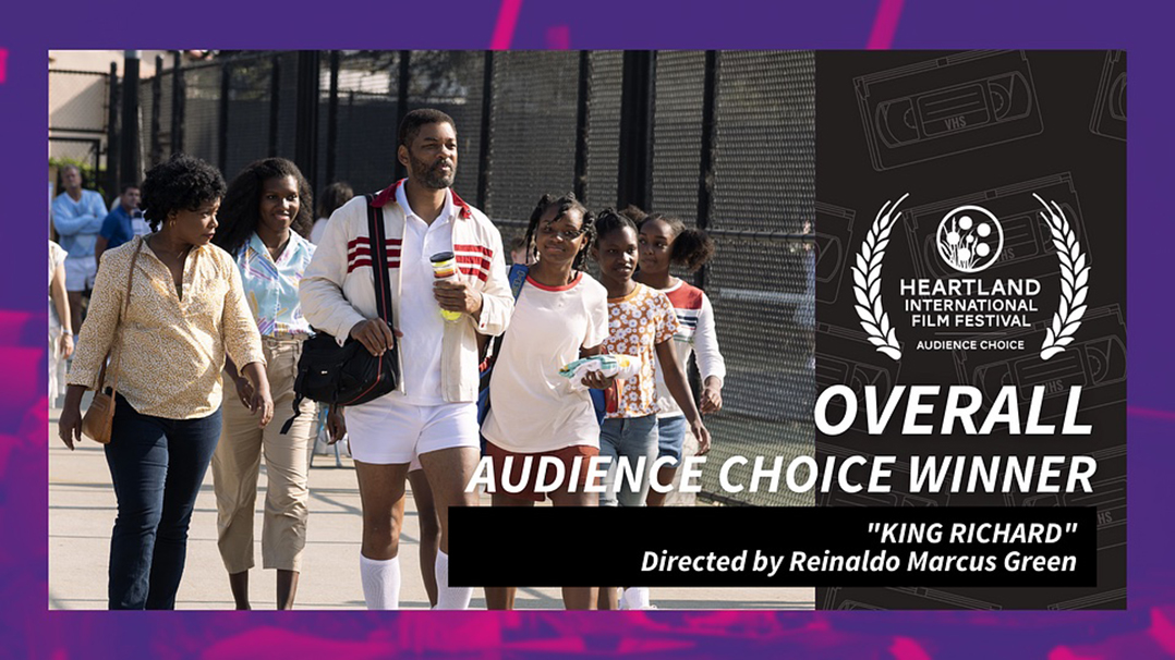 ‘King Richard’ earns Heartland Film Overall Audience Choice Award