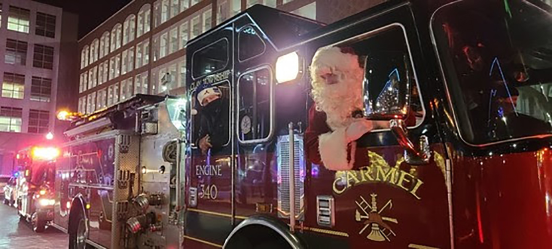 Dates, routes set for Santa to tour Carmel by fire truck