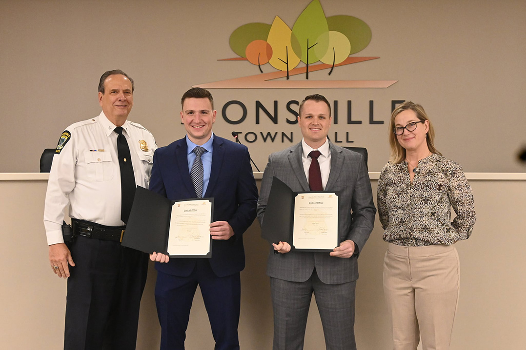 Zionsville Police Dept. hires two officers