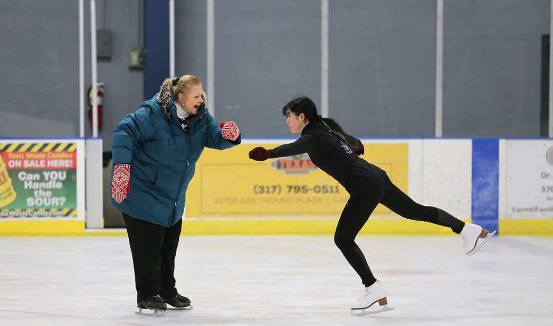 Freedom of motion': Former Olympian aims to inspire next generation of  figure skaters on, off the ice • Current Publishing