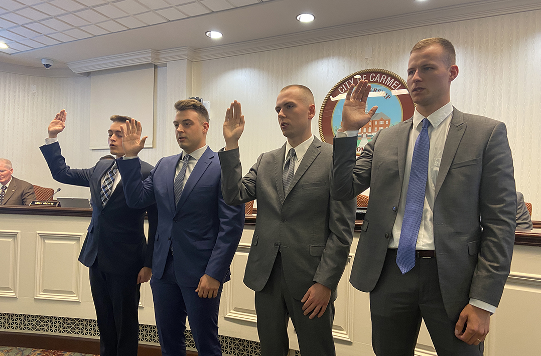 Snapshot: CPD welcomes 4 new officers
