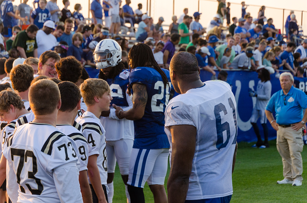 Back in the Blue: Westfield, fans embrace return of Indianapolis Colts  Training Camp • Current Publishing