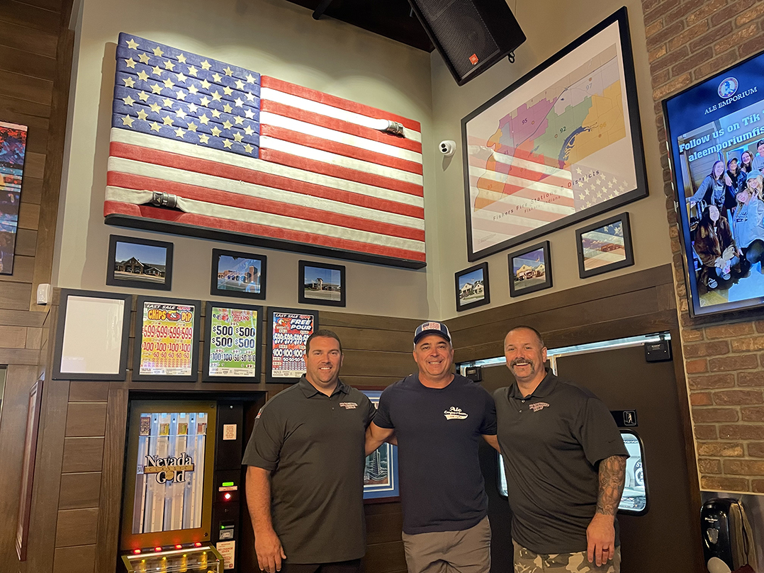 A salute to flags: Fishers firefighters launch unique patriotic-themed business