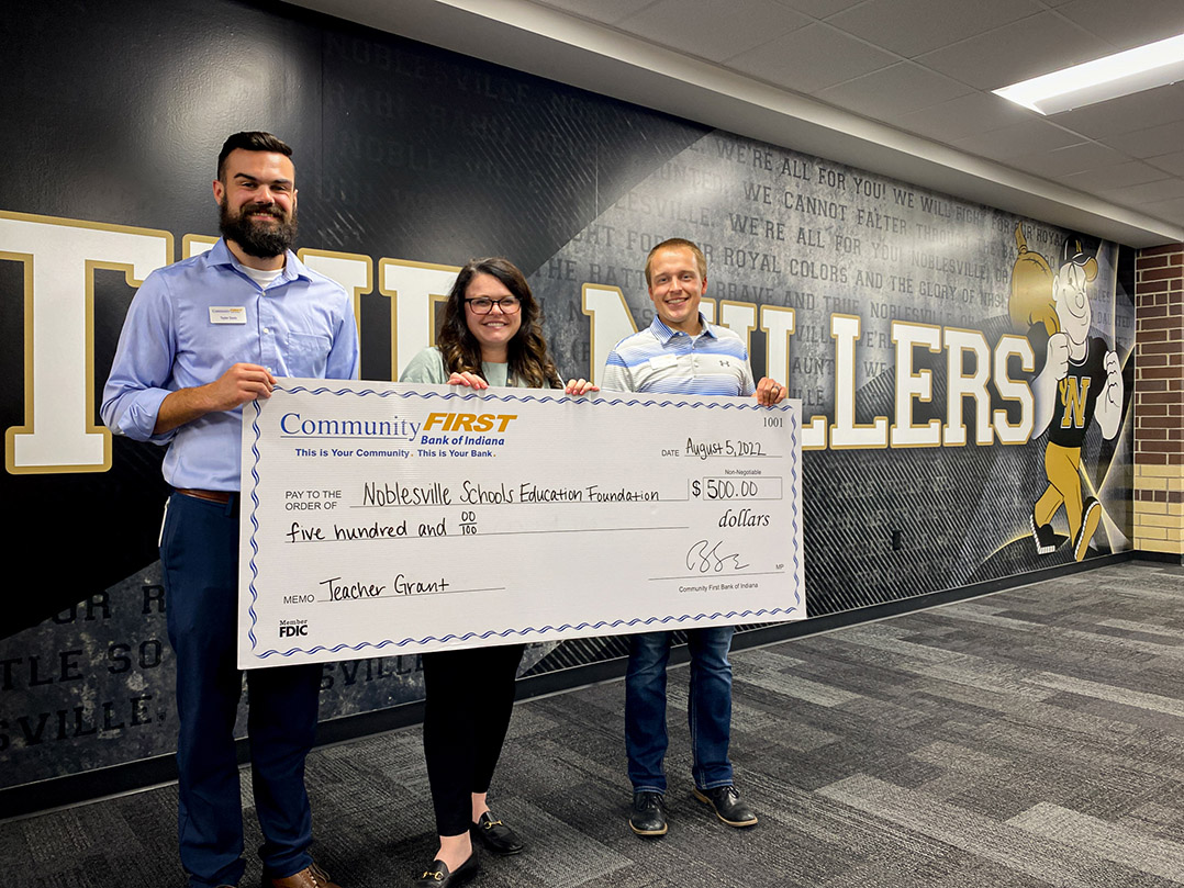 Community First Bank to support teachers through grants
