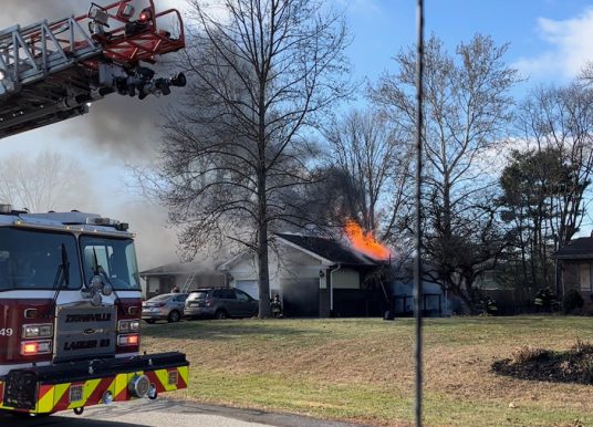 Zionsville Fire dept. responds to house fire