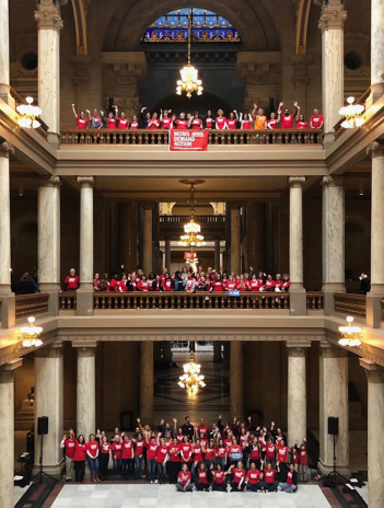 CIZ COV 0131Indiana Moms Demand Action Advocacy Day at Statehouse in 2020