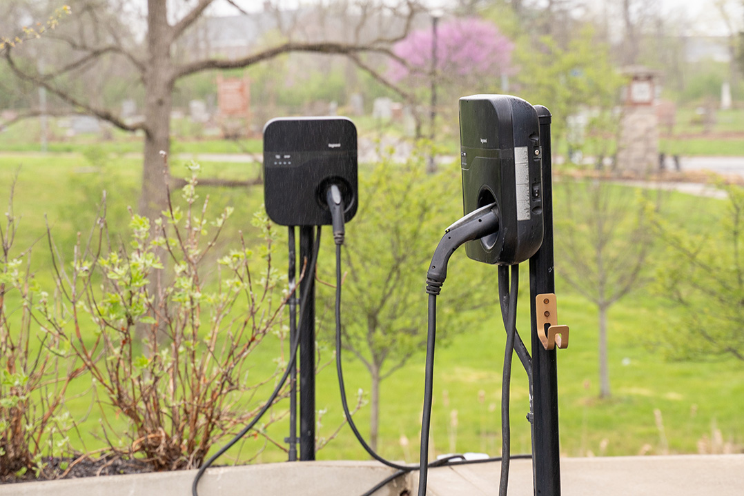 Lawrence receives EV charging stations matching grant • Current Publishing