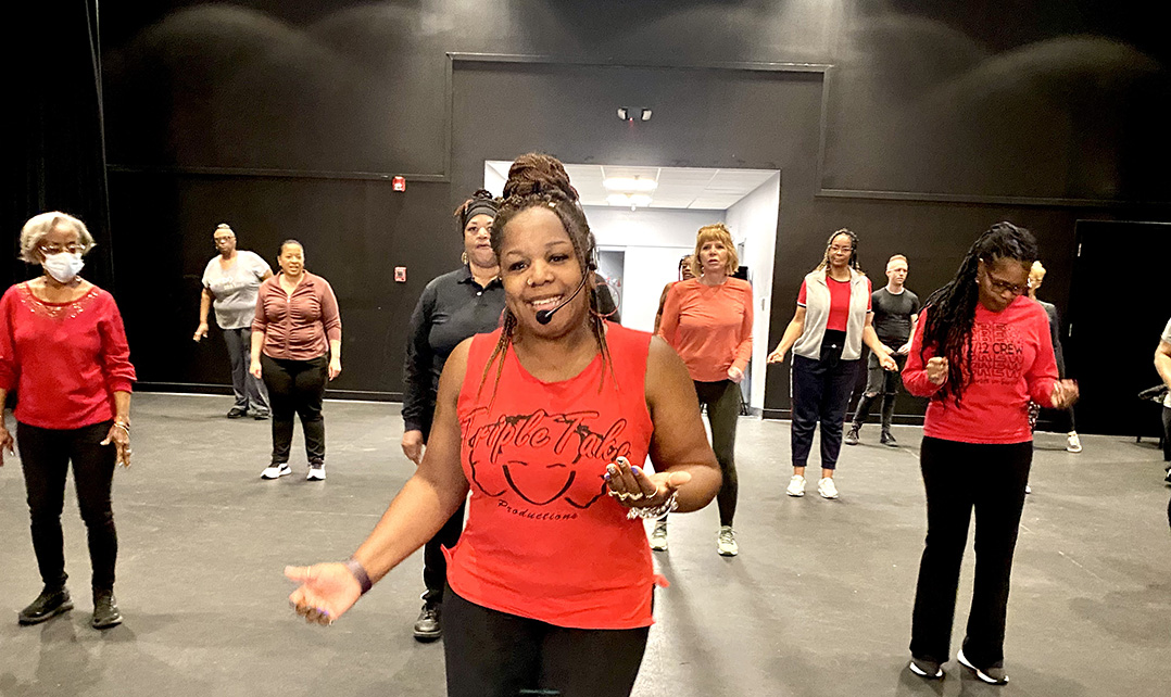 Getting in step: Lawrence resident teaches Urban Line Dancing class