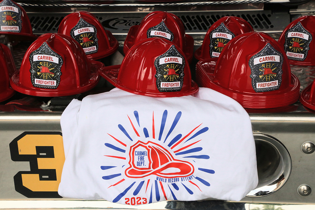 Help attempt world record by donning fire helmet ahead of CarmelFest parade 
