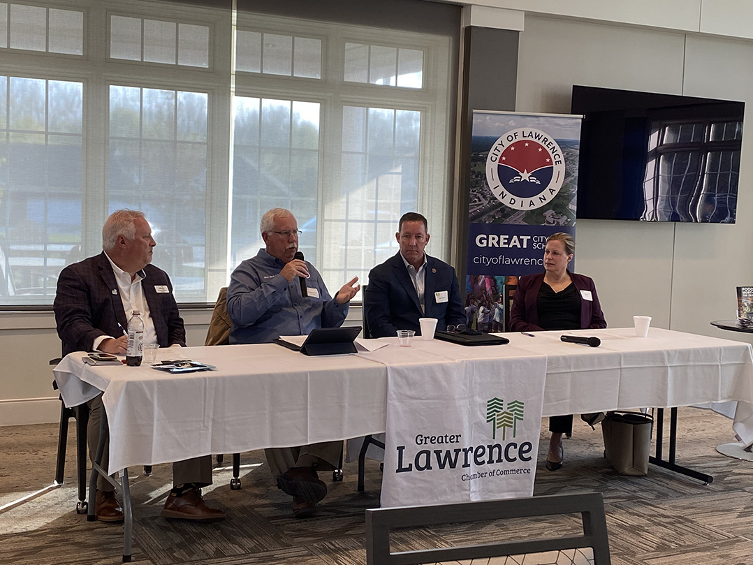 Lawrence officials hear from business leaders in Chamber roundtable