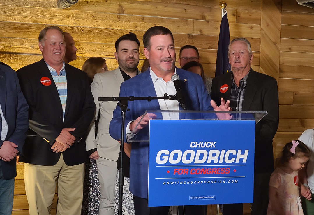 Goodrich launches bid for Congress